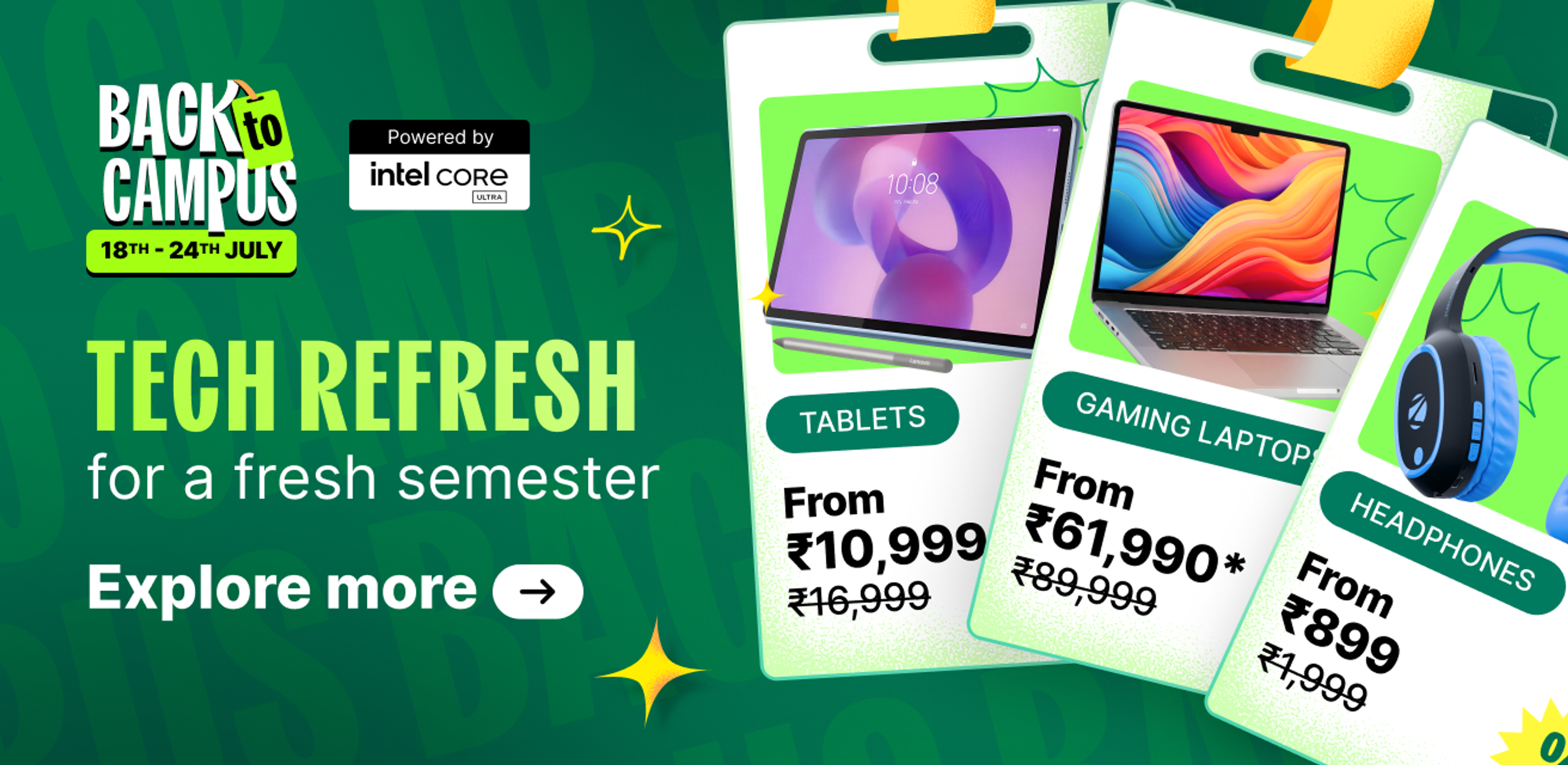 Electronics Banner