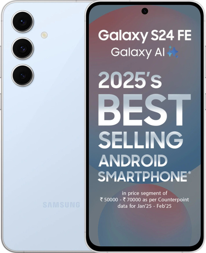 Samsung Galaxy S24 FE 5G (Blue, 128 GB)
