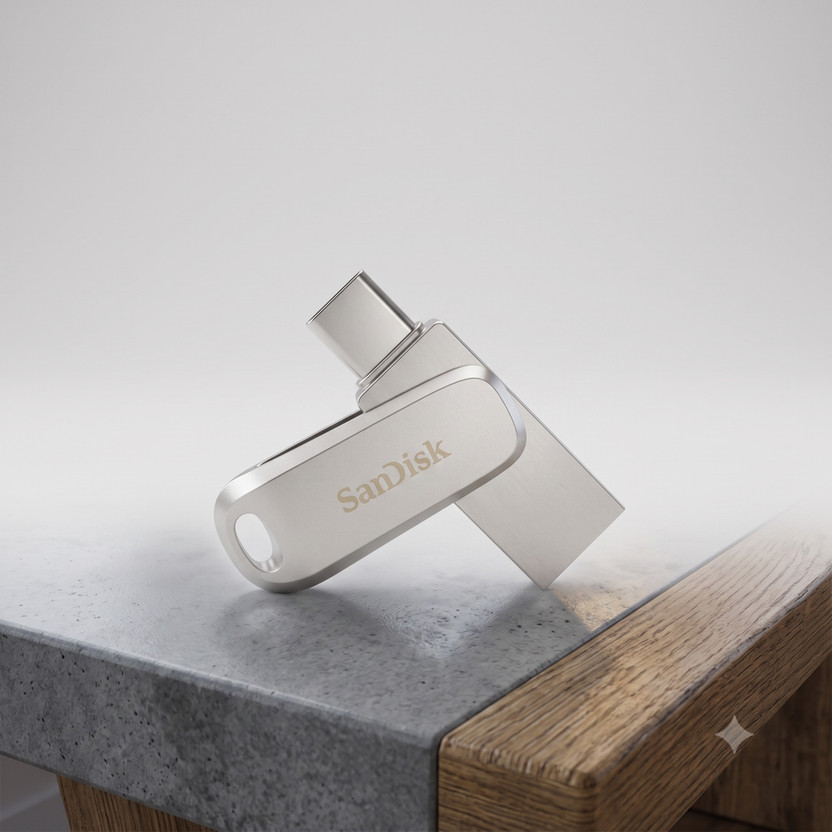 SanDisk Ultra Dual Drive Luxe 128GB USB Type-C Flash Drive