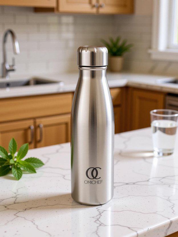 Milton Thermosteel Flip De 1000ml Water Bottle (Silver)