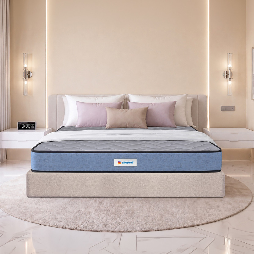 Sleepwell Dual Pro Profiled Mattress 6 Inch (King Size)