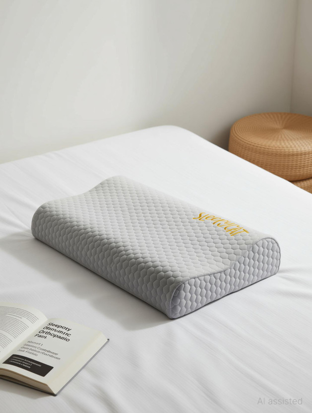 Sleepwell Soft Plush Sleeping Pillow Twin Pack