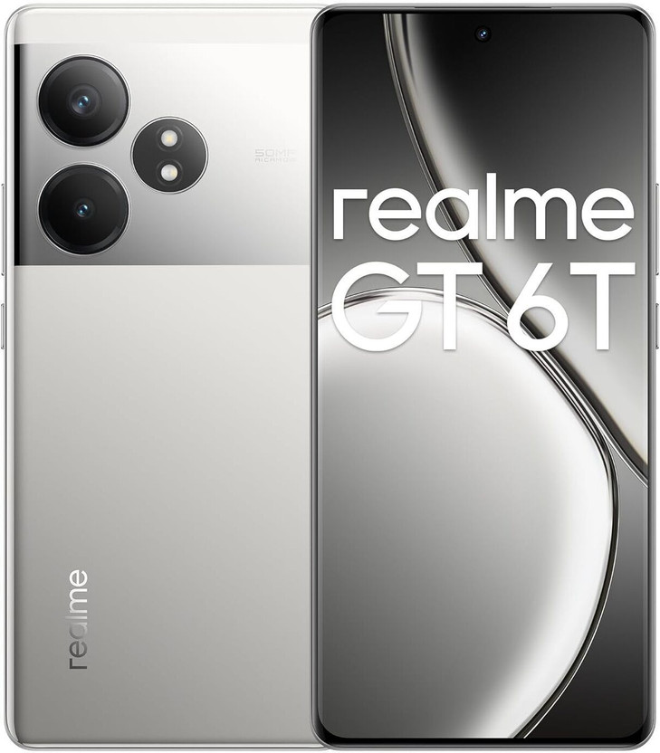 Realme GT 6 5G (Fluid Silver, 256 GB)