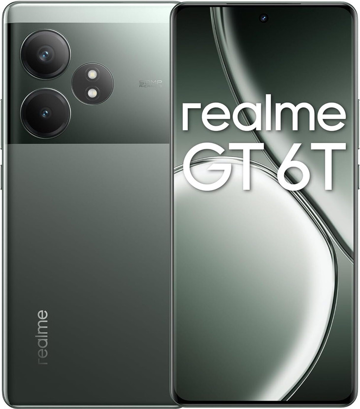 Realme GT 6T 5G (Razor Green, 256 GB)