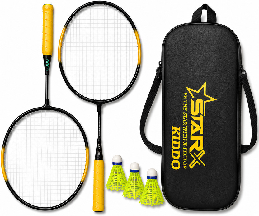 2 Player Badminton Racket Set