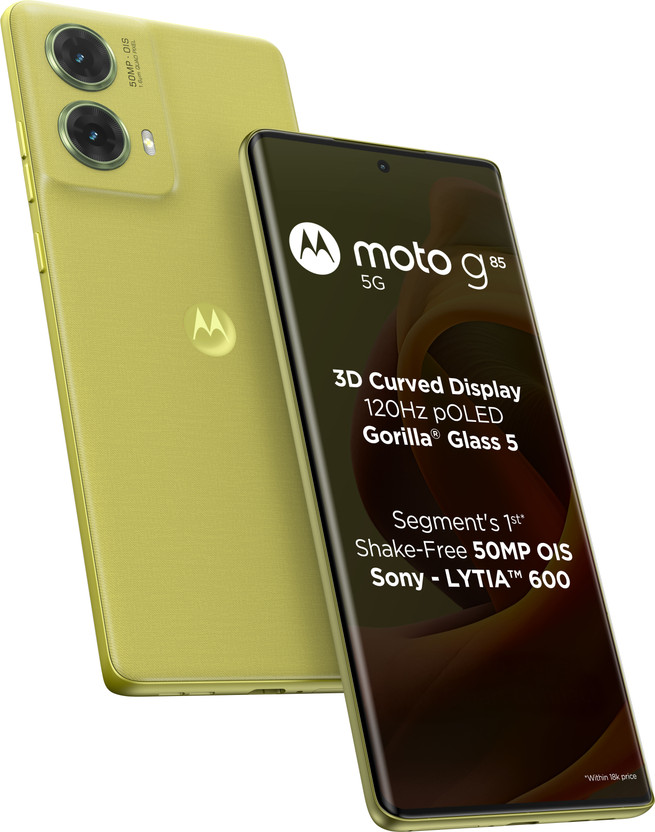 Motorola Moto G85 5G (Olive Green, 128 GB)